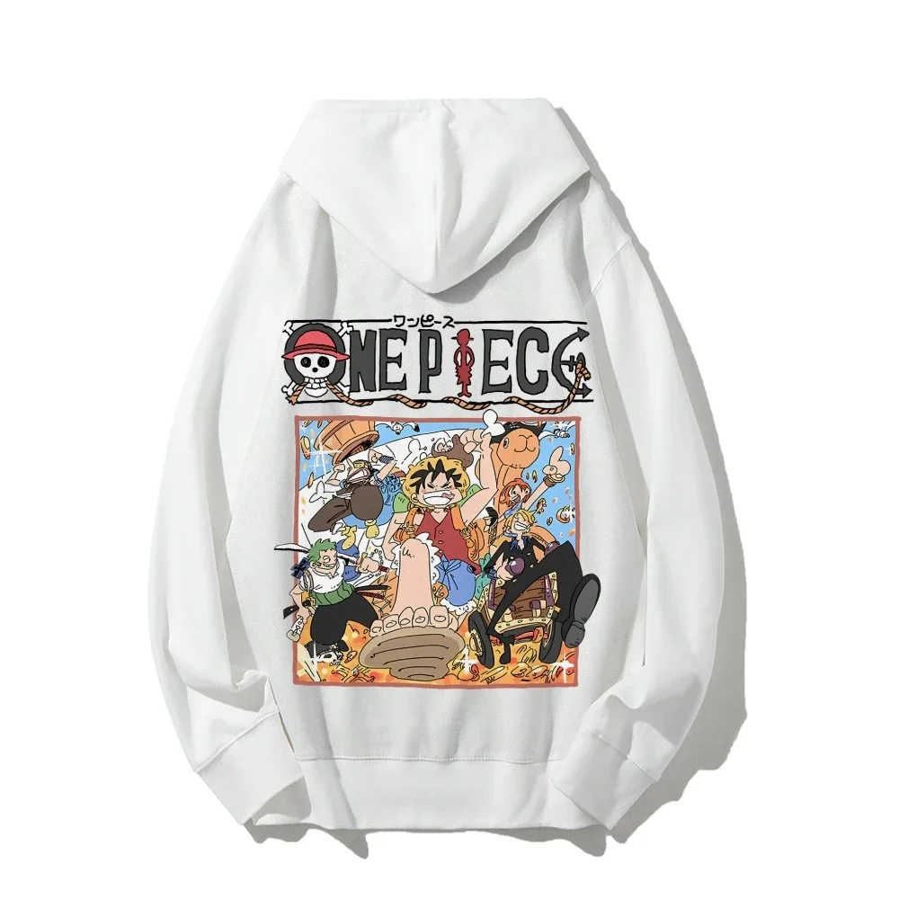 

Унисекс, оверсайз, винтажная цельная толстовка с капюшоном в стиле аниме, мужская и женская толстовка, пуловер, уличная одежда, повседневная одежда Y2k, осень-зима, новинка