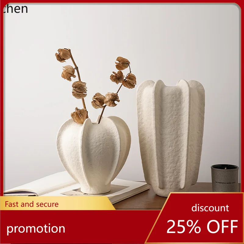 

HXL Ceramic Vase Decoration Desktop Flower Arrangement Home Decor