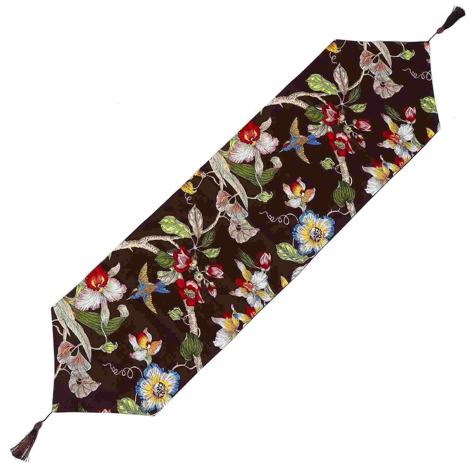 Beauty Bed Table Runner Decor Polyester Cloth French Country Rustic Dining Room Home Decorative Cover