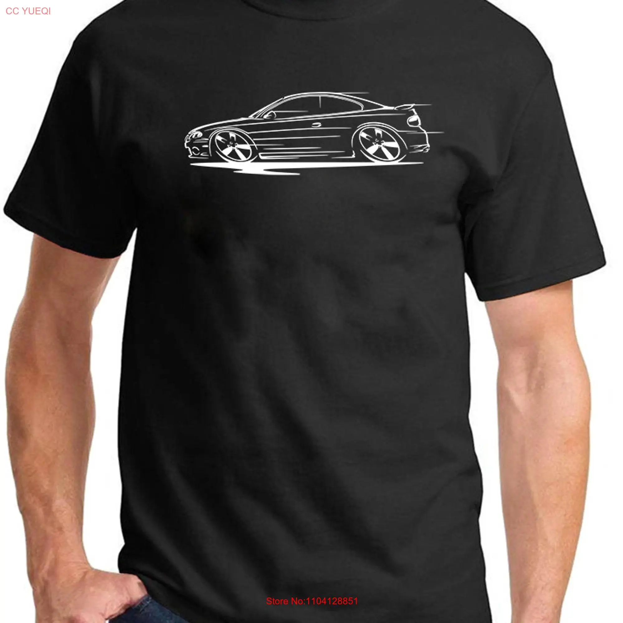 2004 2005 2006 GTO Hardtop Classic Redline Design T Shirt long or short sleeves