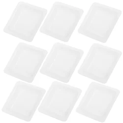 100 Pcs Measuring Weigh Boats Balance Weighing Pans Dish Surface Plate Ship White