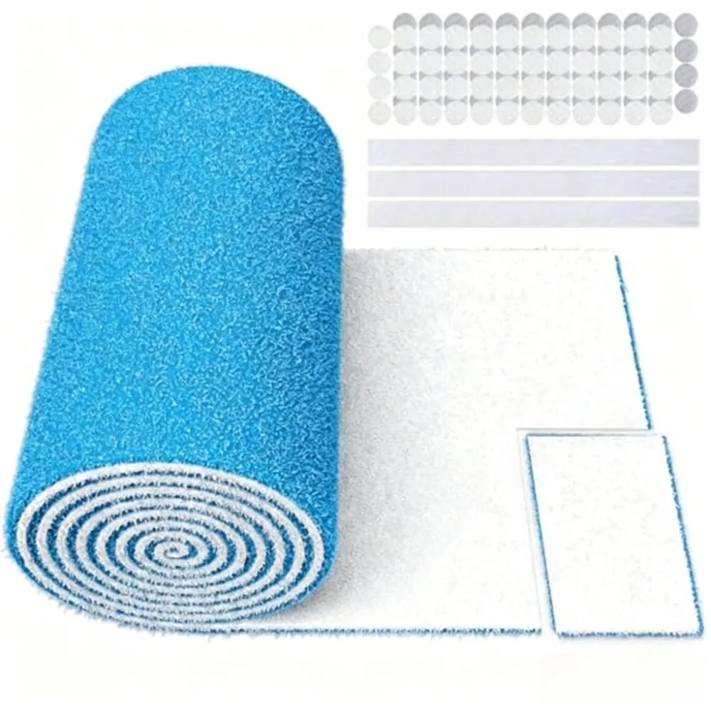 Electrostatic Air Filter Cotton for Floor Grilles Ceiling Vents HVAC System Polyester Filtration Kit DIY Install