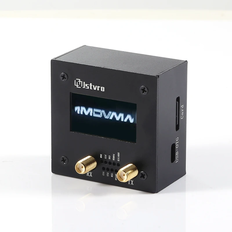 Placa de punto de acceso MMDVM dúplex, UHF, VHF, OLED, caja de Metal, ventilador y antena, compatible con YSF, DMR, NXD, P25, DMR, YSF, DSTAR con Orange PI