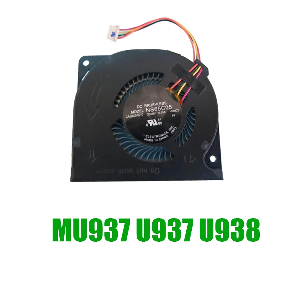 

For Fujitsu For FUTRO MU937 For LifeBook U937 U938 NS65C05-16H02 CA49600-0970 DC5V 0.32A Laptop CPU Fan