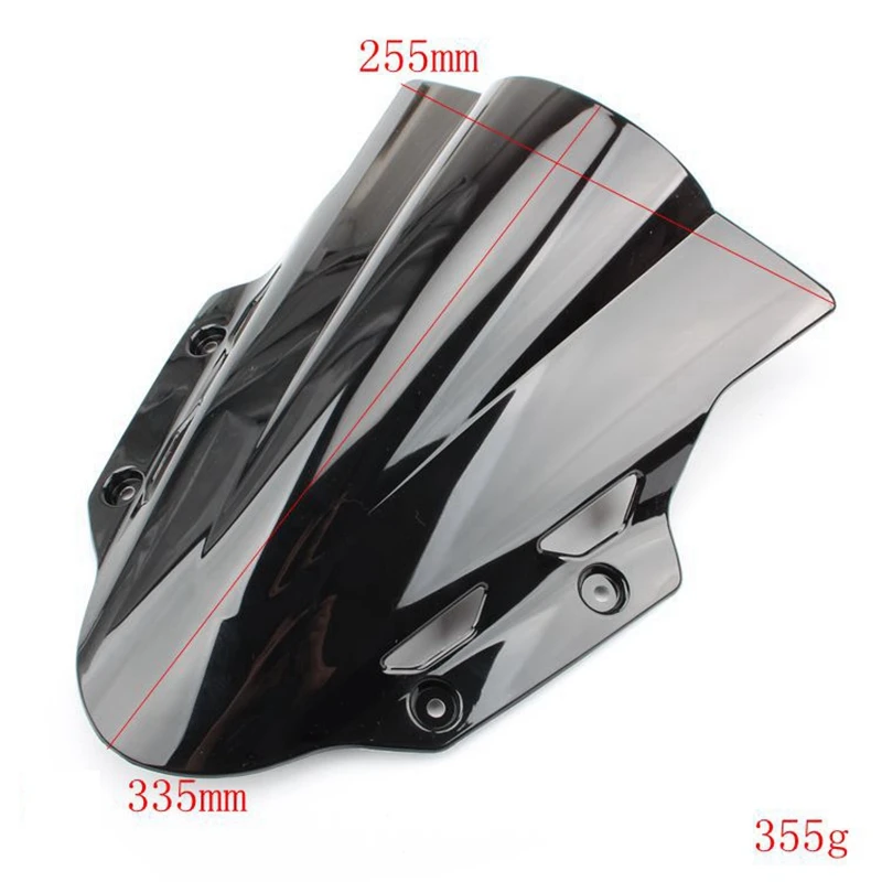 Motorcycle Windshield for Suzuki GSX250R 2017 GSXR250 GSX 250R GSXR 250 Windscreen Wind Deflector Deep