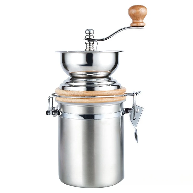 

Coffee bean grinder 304 stainless steel household small grinder, portable hand coffee machine