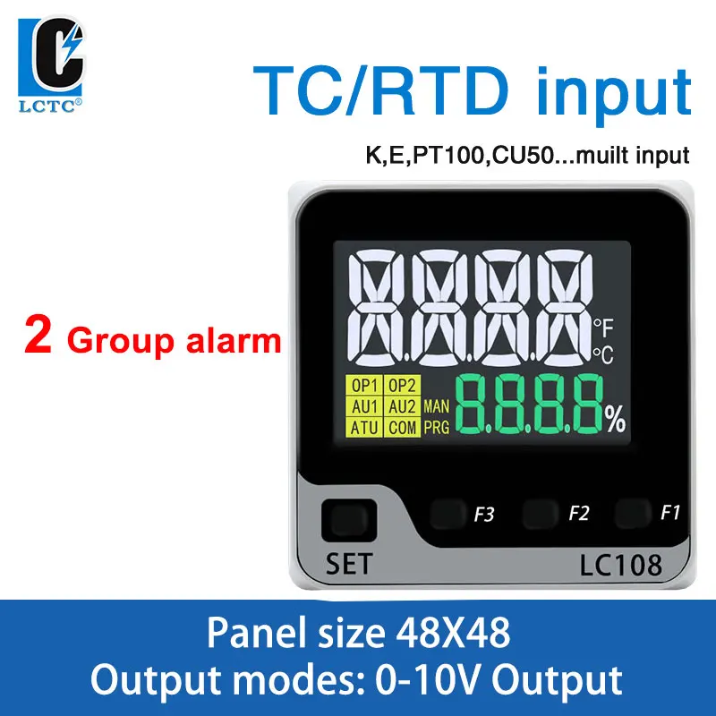 Variant: 0-10V Output 2alarms