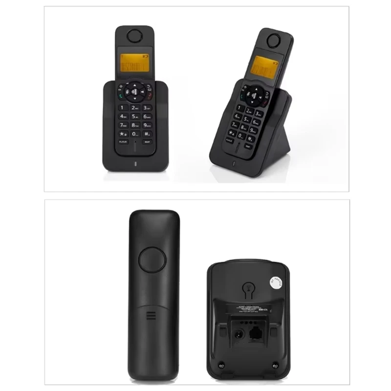 B34B-D1005 Expandable Cordless Telephone Home Office Expandable Cordless Telephone Hand-Free Call With Caller ID