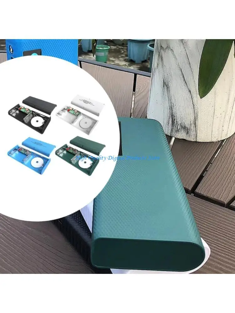 

U2JE Travel Friendly Powerbank Case Fit for 5pcs 20650 Batteries Storage Box