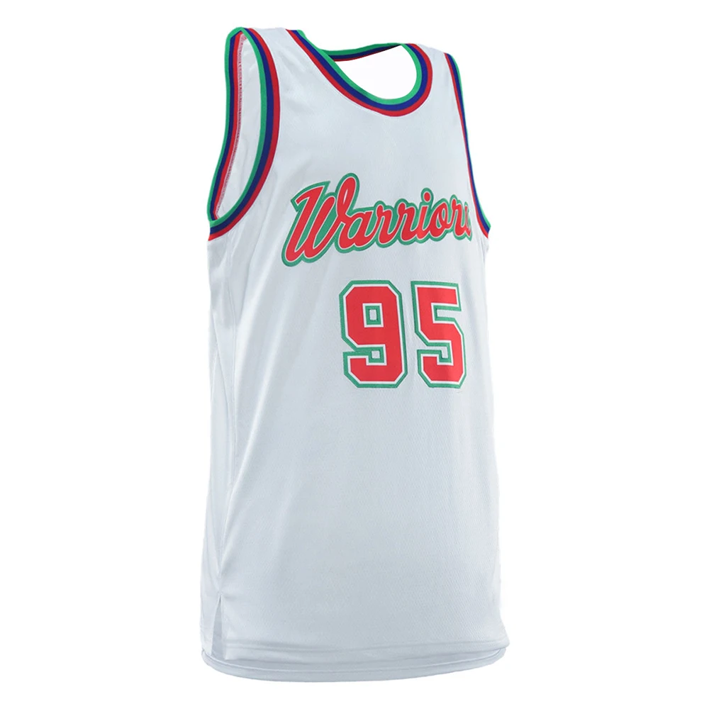 Männer Frauen Kinder NRL New Zealand Warriors 95 # Weißes Retro-Basketball-Tanktop für Herren, ärmellos, Sport-Trainings-Fan-Jersey – Detail 7