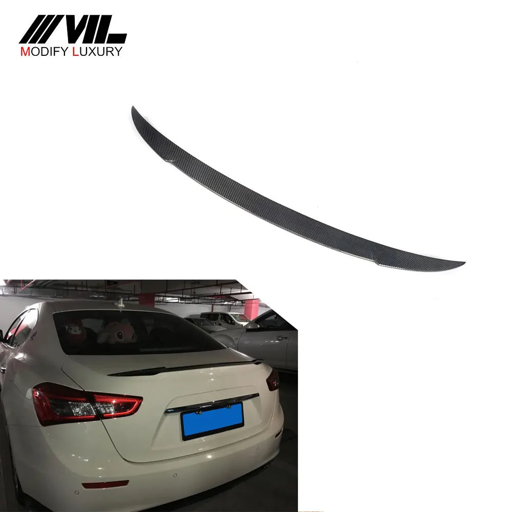 

Suitable for Carbon custom car spoilers Suitable for Maserati GHIBLI SQ4 2014-2016