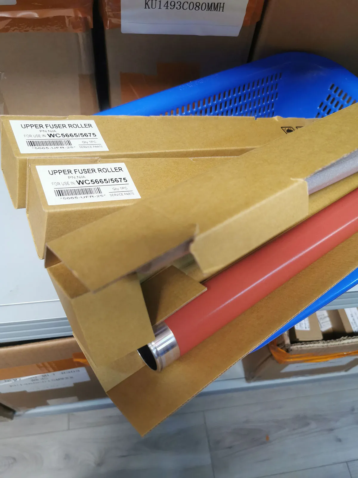 

2X 109R772 109R773 Верхний нагревательный ролик фьюзера для Xerox WorkCentre WC 5665 5675 5687 5765 5775 5790 5865 5875 5890