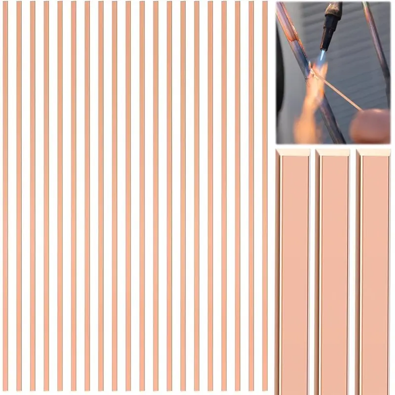 

ABBO-Silver Brazing Rods Alloys Flat Welding Rods For Air Conditioning, Refrigerator, Cold Storage, And HVAC Units