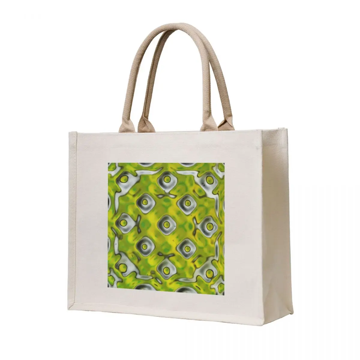 

cymatics green wave Tote Bag shopper bag women Reusable bags canvas tote bags canvas tote bag