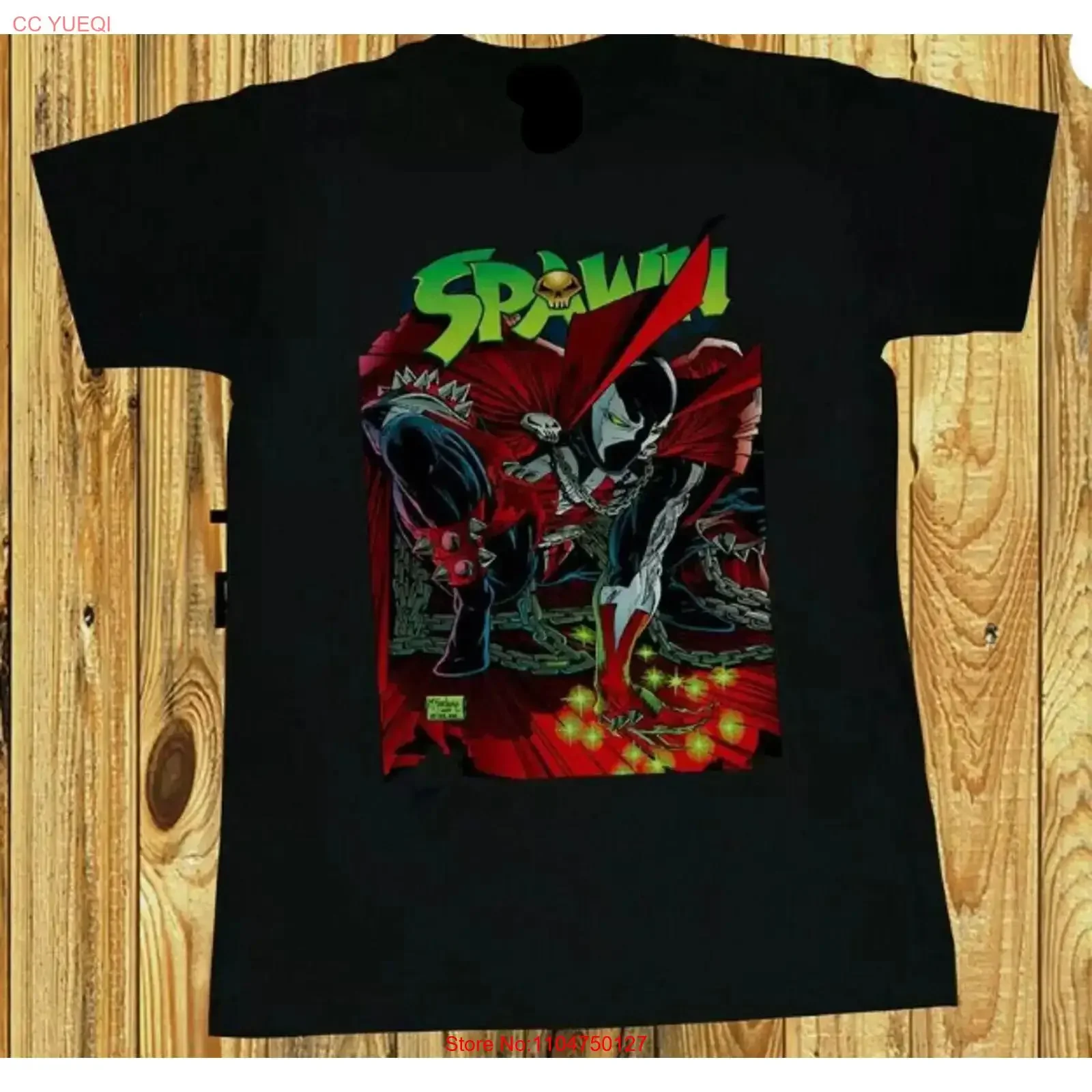 Spawn Movie short sleeve T Shirt all size cotton unisex father day vintage Washed Stretched homme Comfortable designer clothes