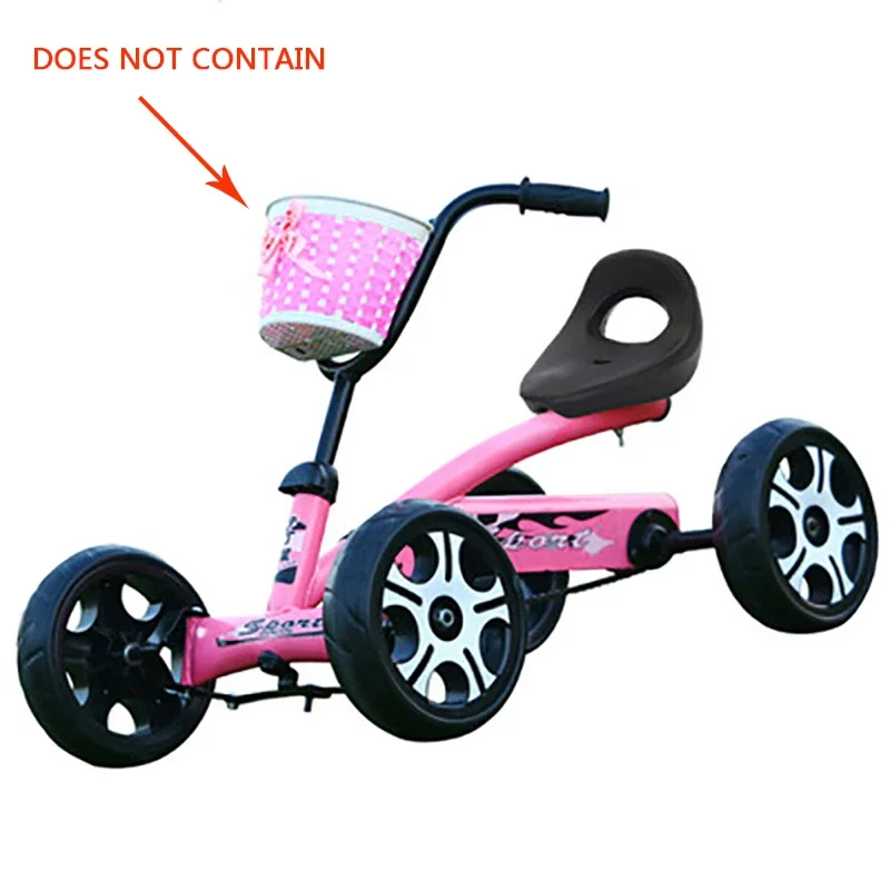 Foot Pedal Go Kart  for 1-7 Years Boys Girls for Kids Children Four Wheel Bicycle Push BikeGifts Outdoor Ride on Toys Cars