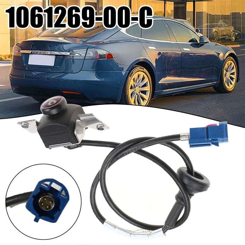 

For Tesla Model S 2017-2023 1061269-00-C Back-up 106126900C Rear View Parking aid Camera