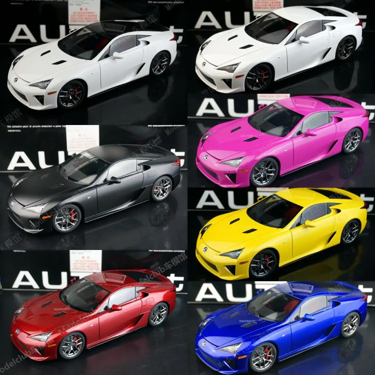 

Autoart 1:18 LFA JDM Simulation Limited Edition All Open Alloy Metal Static Car Model Toy Gift