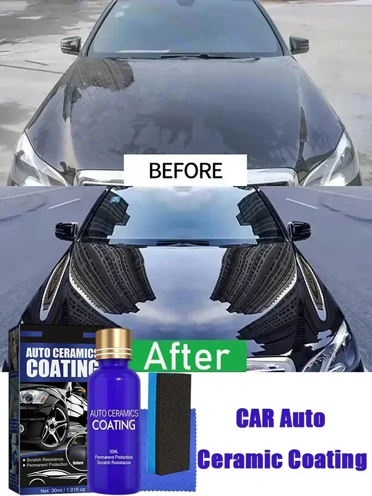 

Nano Ceramic Glass Coat Liquid Hydrophobic Paint Care Polish Detailing Coating For Car Styling Anti-Scratch Resistance Scratch 1