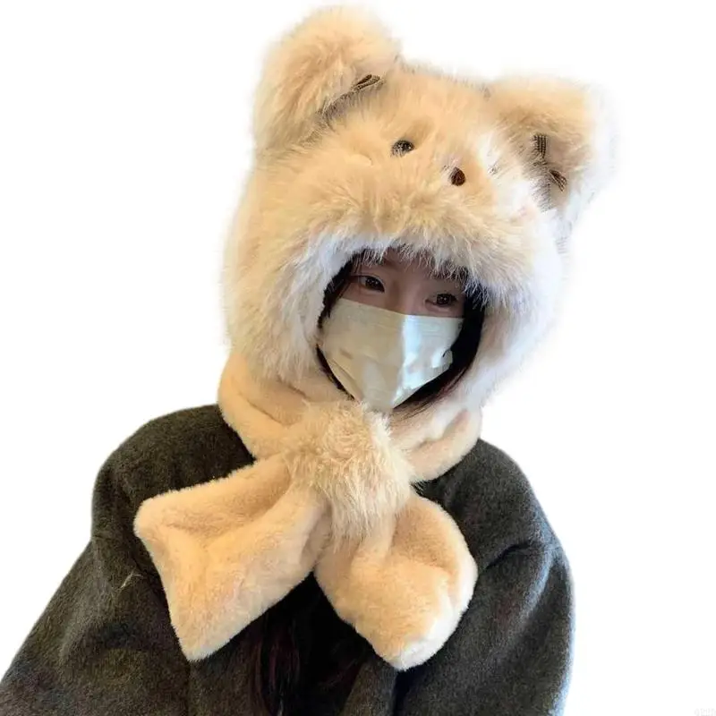 

Q22D унисекс толстая утепленная шапка с теплой подкладкой для холодной погоды, зимы, теплого снега, спорта