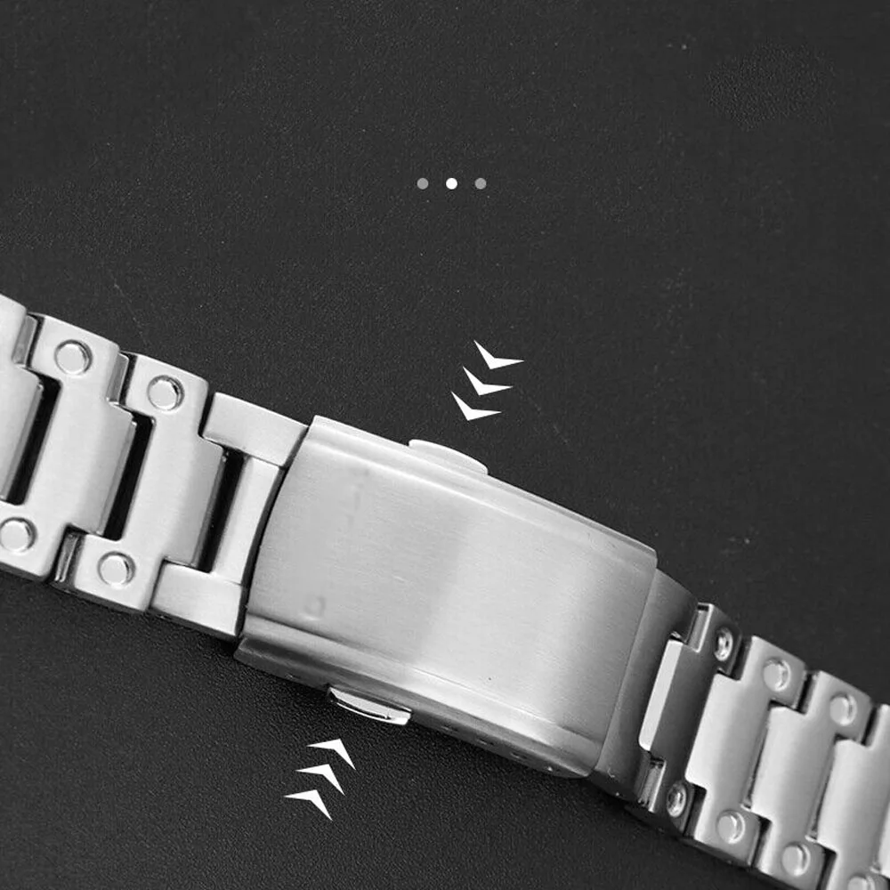 Metal Steel Band Bezel Mod Kit For DW5600 5610 G5600E 5600 GWB5600 Stainless Steel Watchband Case Bracelet Replacements