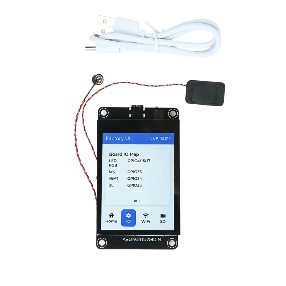 T5 ESP32 Entwicklungsboard 2,8 Zoll TFT Touch-LCD-Bildschirm Mit Kamera TF-Kartensteckplatz Typ-C Wi-Fi BT-Modul – Detail 8