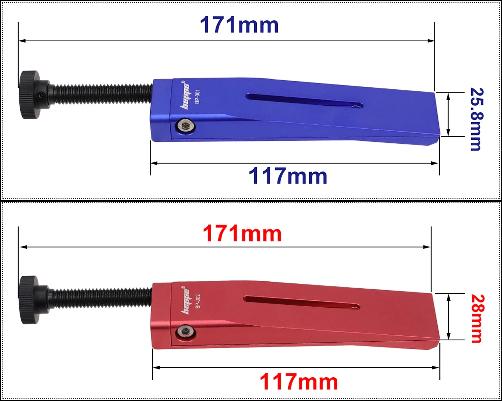 HEPPE Fahrrad-Bremssattel-Kolben-Reset-Werkzeug, Fahrrad-Bremssattel-Kolben-Presswerkzeug für 2-Kolben 4-Kolben SHIMANO/SRAM-Bremssattel – Detail 2