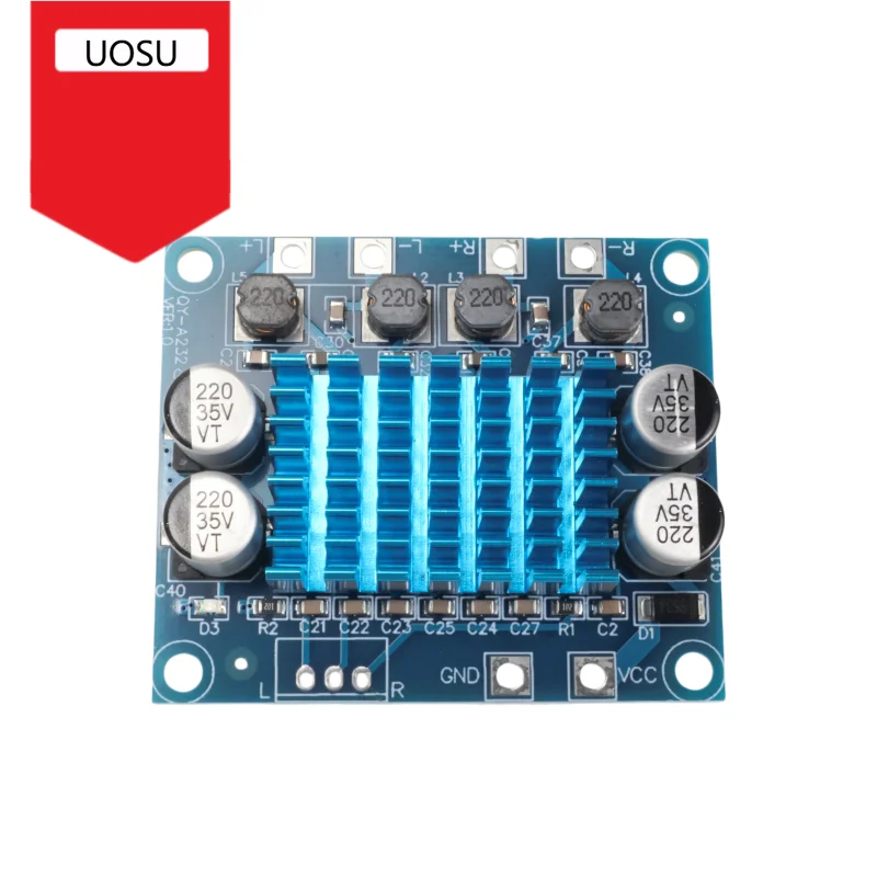 TPA3110 XH-A232 Digital Audio Amplifier Board 30W+30W 2.0 Channel Stereo DC 8-26V 3A Class D HiFi Hi-Res DIY Home Theater