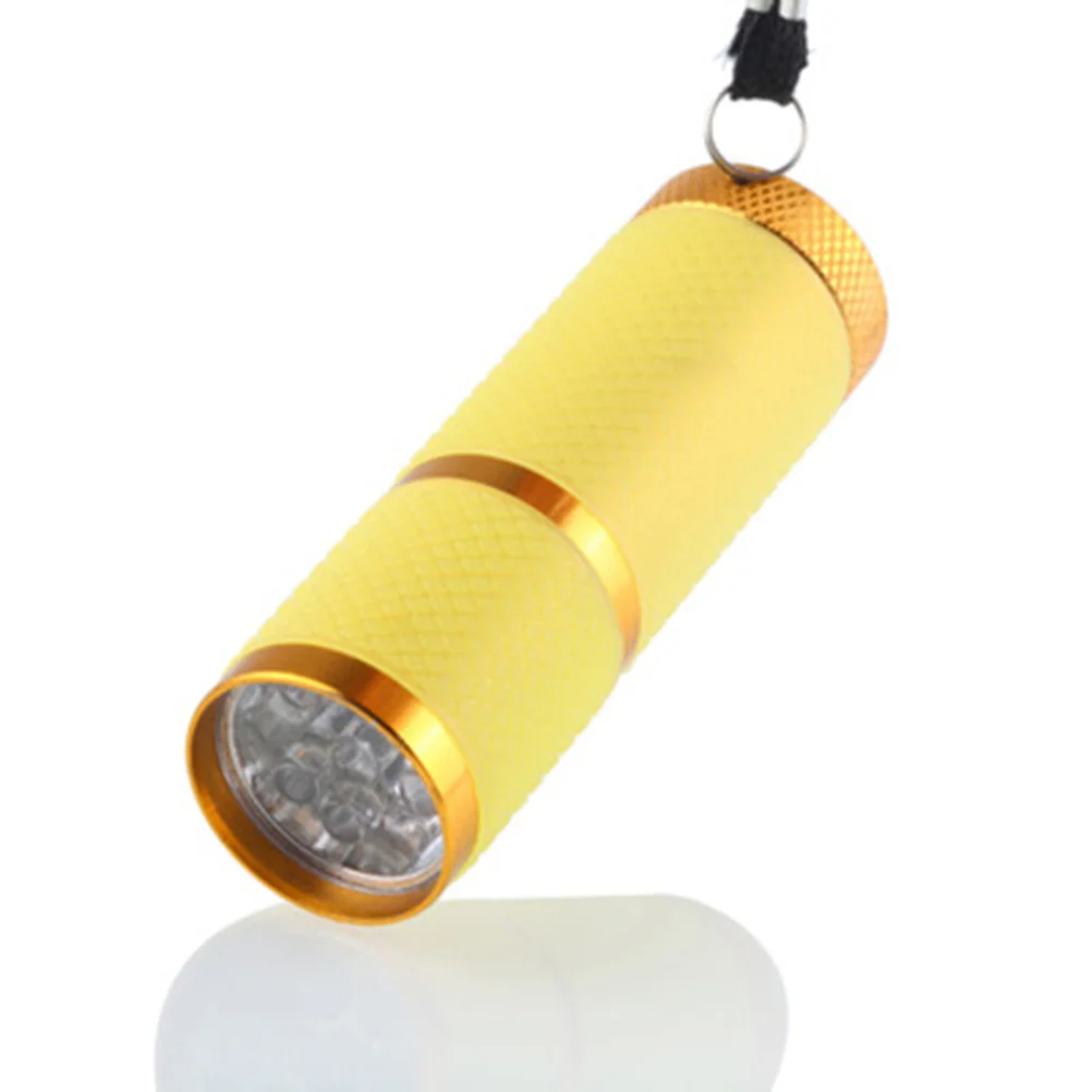 

9 LED Uv Torch Flashlight Aluminum Alloy Handheld Ultraviolet Light for Money Detection Hunting Camping Outdoor