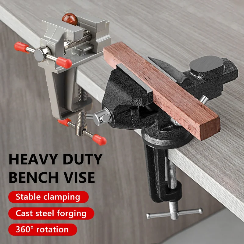 Table vise vise small household multi-functional universal clamp flat vise bench vise mini table vise workbench