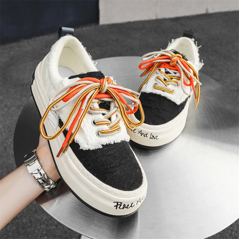 Casual men's sports board shoes Trendy comfortable and versatile styles Outdoor street walking Couple's daily Personalized shoes