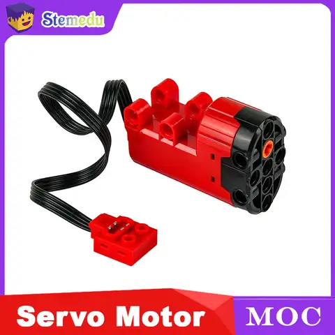 7.4V 고토크 서보 모터 스티어링 시스템 – 원격 제어 MOC 자동차 및 트럭 전원 업그레이드 DIY 부품