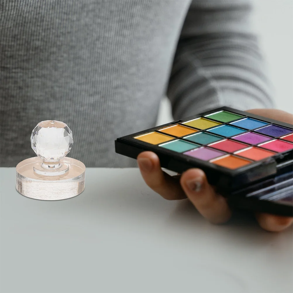 2 Stuks Oogschaduw Drukken Stamper Ronde Vorm Poeder Druk Tool DIY Make-up Repareren Tool Oogschaduw Palet Seal