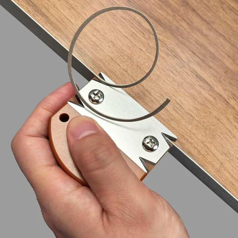 Edge Banding Upgraded Edge Banding Cutter with Hanging StrapHandheld Durable Edge Banding Trimmer Edge Corner Planer PD