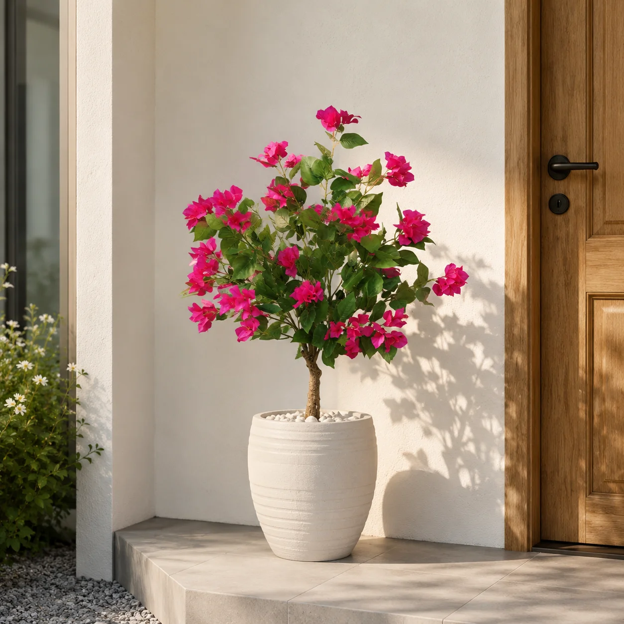 Artificial Bougainvillea Floor Plant 3