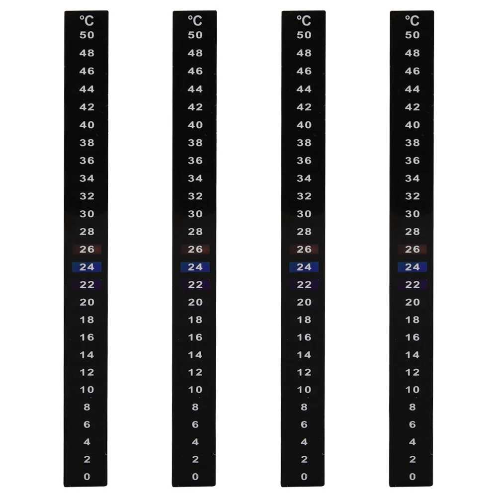 

4pcs Fermentation Tank Temperature Measuring Sheet High Temp Mason Jar Thermometer Stickers Realtime Brewing Display Kitchen