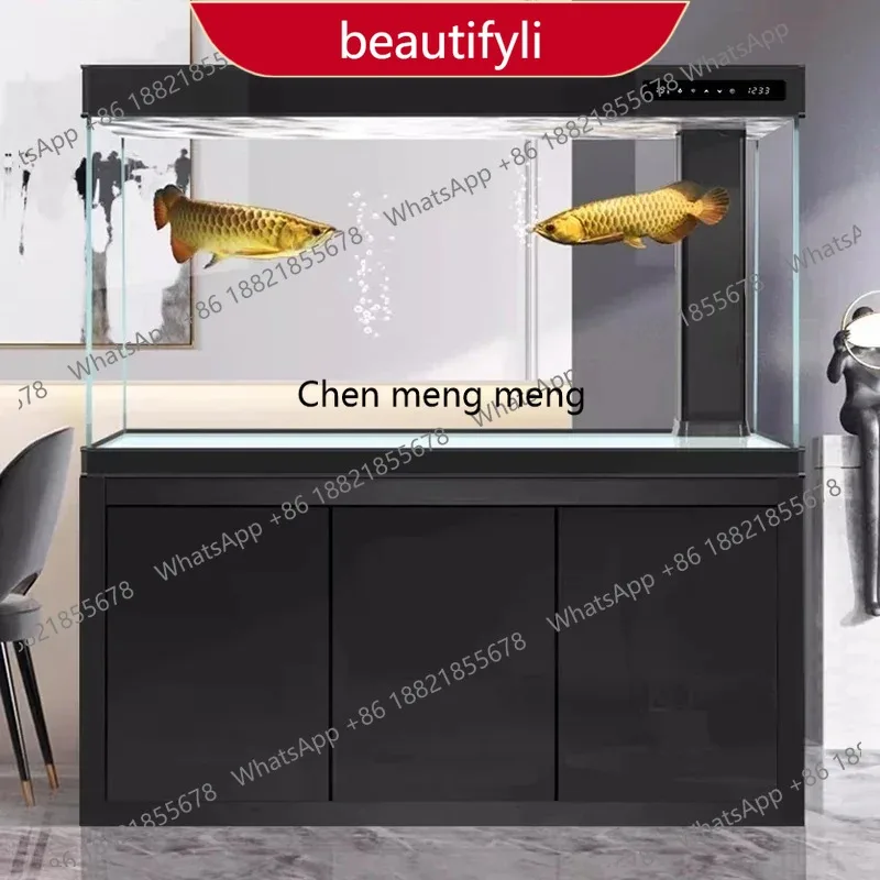 

M53 Multifunction Fish Tanks Aquariums Ornamental Fish Living Room Nordic Aquariums Originality Luxury Pet Products Аквариум