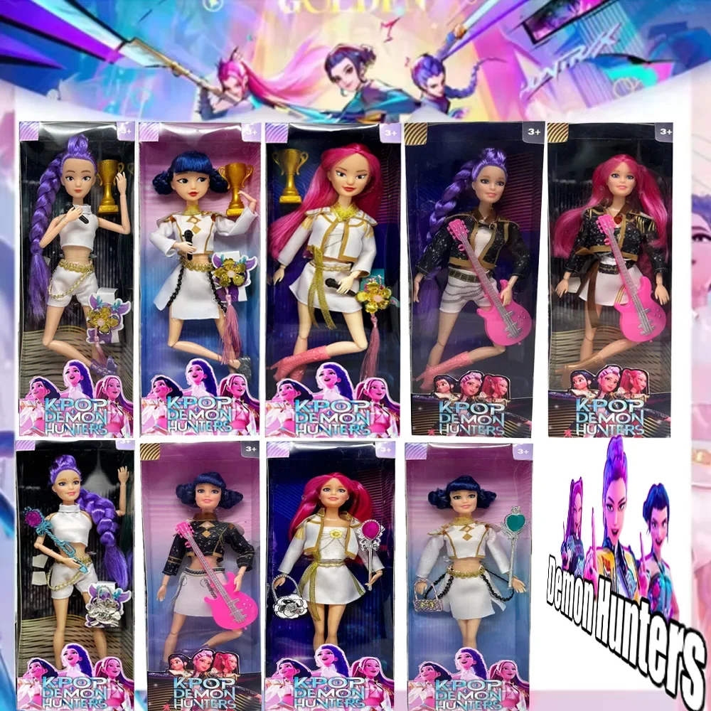 

2026 New K-pop Demon Hunter Witch Hunter Anime Doll High Appearance Figurine Girls Christmas Gift Holiday Special Edition