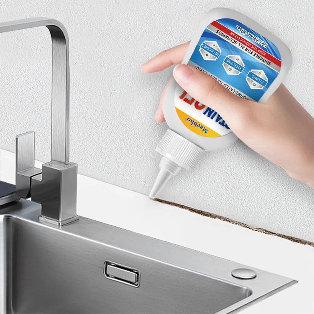 200 مللي مزيل القالب جل منظف الغسالات إزالة البقع المنظفات المنزلية النشطة سعة كبيرة مزيل الرائحة التنظيف #3