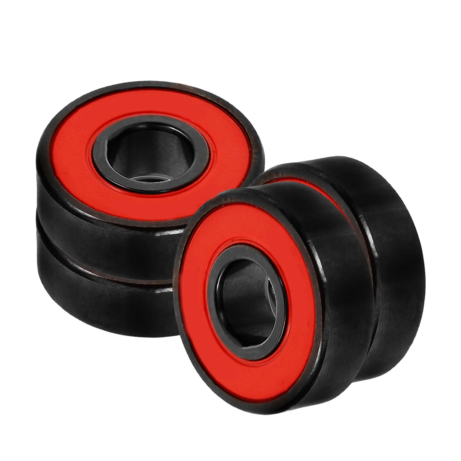 4 قطعة محامل لوح التزلج المعدنية عالية المتانة السلس دوران Longboard حذاء تزلج بعجلات سكوتر محامل عالمية قوية