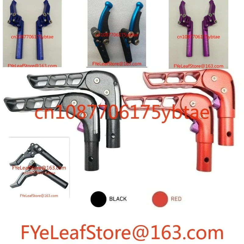 1 Pair of Aluminum Alloy Wheelchair Pushers, New Parts for Disabled Wheelchairs Various Styles part