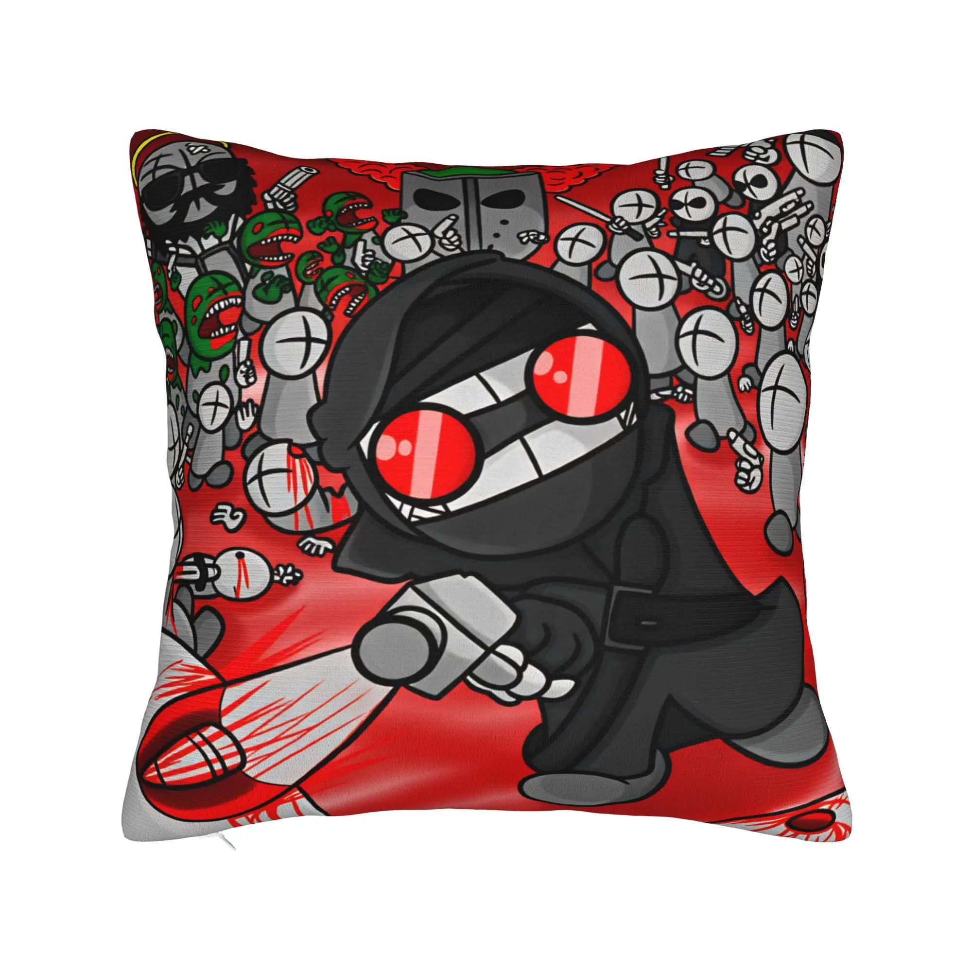Pillow Cover MADNESS COMBAT  Fashion Pillow Case For Living Room Sofa Pillowcases