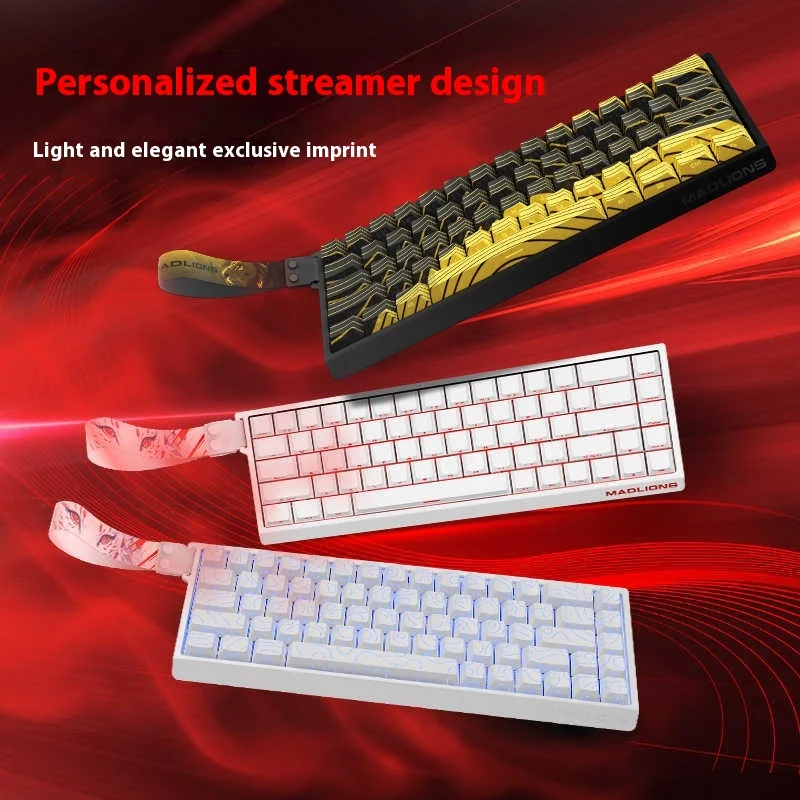 Original FGG MADLIONS MAD60 MAD68 Keyboard Customized E-sport Magnetic Switch for Gaming 0.04RT 8K Polling Rate 0.125ms Latency image 5