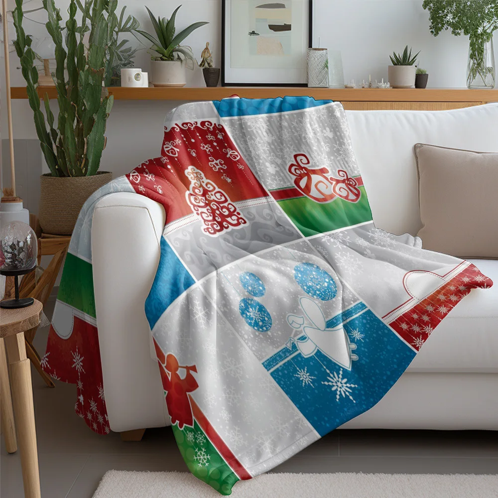 TU Cozy Throw Blanket Soft Flannel Fleece Warm Bedspread Sofa Cover Home Decor Gift Idea Perfect for Living Room Bedroom Dorm Ro