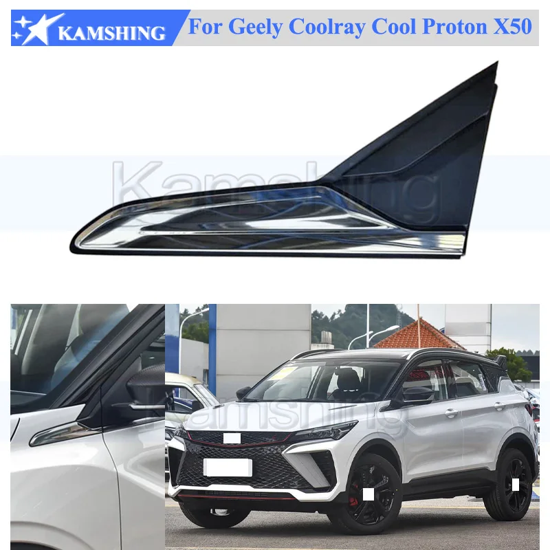

Kamshing Front Fender Trim Window Trim Panel For Geely Coolray Cool Proton X50 Front A-pillar Exterior Trim Panel