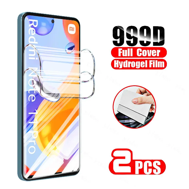 Back Front Hydrogel Film for Xiaomi Redmi Note 11 Pro 5G 4G 11Pro Screenprotector for Redmi Note 10 Pro Max 5G 10Pro Cam Glass