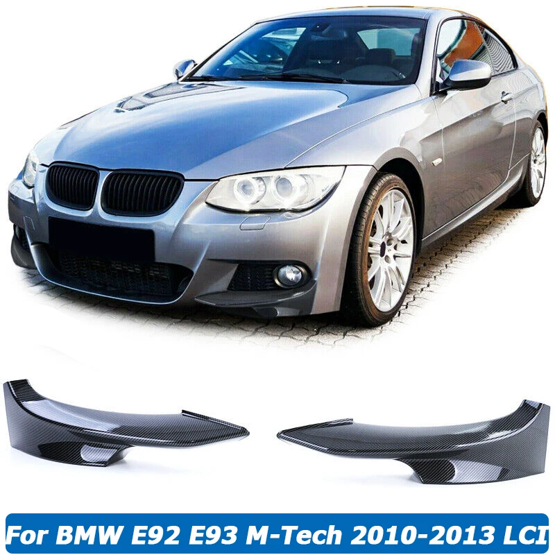 

Exterior Front Bumper Splitter Side Spoiler Canards Diffuser For BMW 3 Series E92 E93 M3 LCI M-Tech 2010-2013 Car Accessories