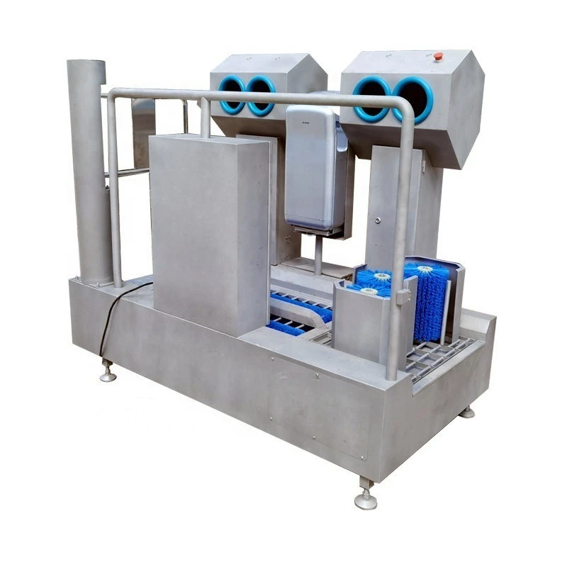 Sole and boot help cleaning machine, rain shoe disinfection and cleaning machine, hand disinfection and shoe washing machine