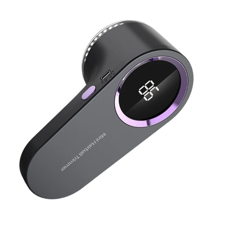 مزيل الوبر من القماش خفيف الوزن ومزيلات الوبر المريحة مع شاشة LED لدروبشيبينغ القماش