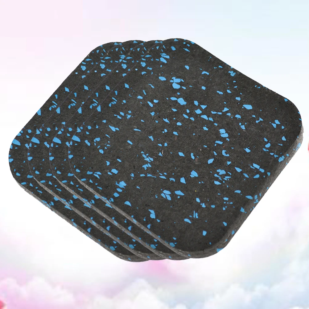 

4Pcs Treadmill Anti Vibration Mat Rubber Noise Reduction Absorber Pads Shockproof Machine Vibration Mat for Fitness and Home Use